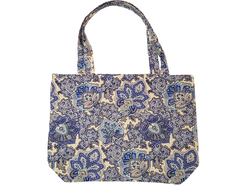 Baige Navy Tote Bag